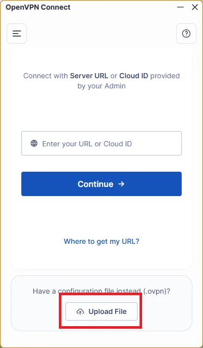 OpenVPN Connect для ПК — 3. Приложение установлено в систему и автоматически произойдет его первый запуск. В появившемся окне вам…